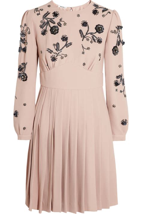 pink miu miu dress|Miu Miu floral.